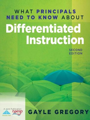 cover image of What Principals Need to Know About Differentiated Instruction